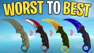 Ranking Every KARAMBIT in CS2 From Worst to Best