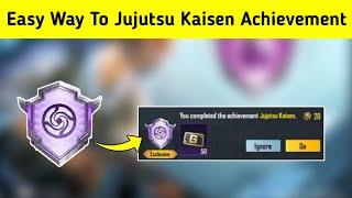 Complete Easily Jujutsu Kaisen Achievement In Bgmi / Pubg mobile | How To Complete Jujutsu Kaisen