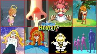 WarioWare: Move It! (Almost) All 1-Player Unique Fails