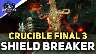 How To Complete The Final Crucible Challenge 3 Shield Breakers God of War Ragnarok