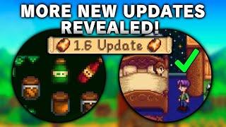 2 New UPDATES Revealed - Stardew Valley 1.6 Update