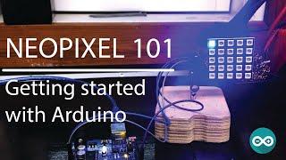 NEOPIXEL 101 - Wiring, libraries, and simpel functions