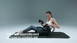 How to operate Normatec Hip Attachment