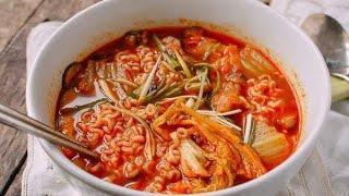 Easy KIMCHI RAMEN | KIMCHI ramen recipes | home Made KIMCHI ramen