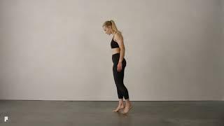 Walk Forward On Forefoot With External Rotation