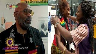 Comedian Steve Harvey Actress & AJ Johnson Visit Ghana During The Year Of Return