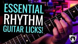 10 Essential Rhythm Guitar Licks for Beginners | And WHY they work!