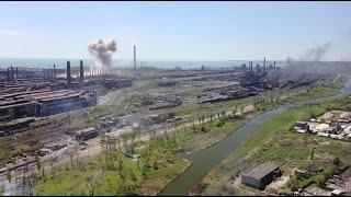 Maslak's War Diary 39: Witness air strikes on Azovstal steel plant from 500m