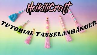 Tassel Perlen Anhänger selber machen | Tutorial für Anfänger