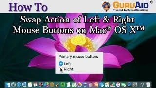 How to Swap Action of Left & Right Mouse Buttons on Mac® OS X™ - GuruAid