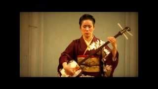 "Kurokami". Yamaji Miho (shamisen) in Moscow