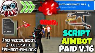 Free Fire Auto Headshot Config File Macro Aimbot + No Recoil Regedit ‼️ Antiban VIP Script 