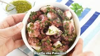 Insalata di polpo immancabile a  Natale - Ricette che Passione