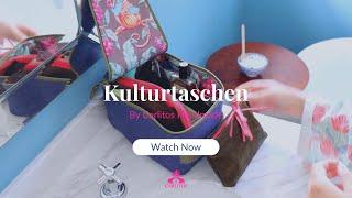 Carlitos Handmade Travelbag | Organizer Tasche |    Damen | Kulturbeutel Damen | 2023