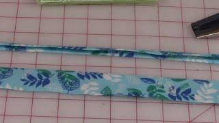 How To Make Bias Quilt Binding and Bias Tape | The Sewing Room Channel