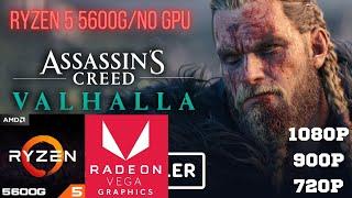 Assassin's Creed Valhalla - Ryzen 5600g/No Gpu & 16gb Ram