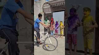 Ram ji Aunty ke Sath Holi  SANSAR #shorts #funny