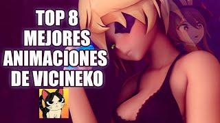 TOP 8 Animaciones de Vicineko 🫣 #genshinimpact #waifu #top