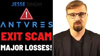 Antares Trade Exit Scam, Major Losses, Alex Richter Fake CEO Exposed!