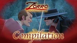 1 Hour COMPILATION | Zorro the Chronicles | Episode 22 - 24 | Superhero cartoons