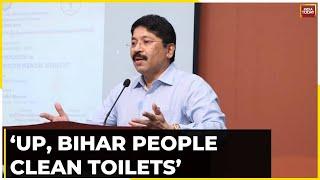 DMK MP Flares Up North Vs South Debate, Says UP, Bihar People Clean Toilets; BJP Slams 'INDIA' Bloc