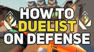 How to play Duelist on Defense (Valorant Tips)