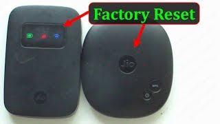 How to reset JioFi Password