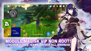 GAMING LANCAR NO ROOT! MODULE MAGISK VIP NEW UPDATE FIX BUG & LAG GENSHIN IMPACT 5.0!