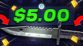 I turned a $5.00 deposit into a FACTORY NEW M9 BAYONET!