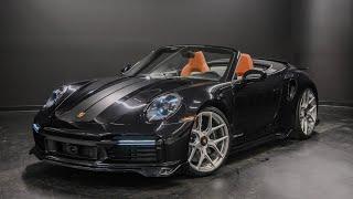 Heritage Porsche 911 Turbo S Cabriolet Techart Pack - Revs + Walkaround in 4k