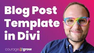 How to Style All Blog Posts with a Template in Divi