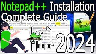 How to install Notepad++ on Windows 10/11 [2024 Update] Demo Program