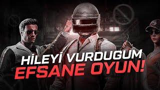 HİLEYİ VURDUĞUM O EFSANE OYUN! [PUBG]