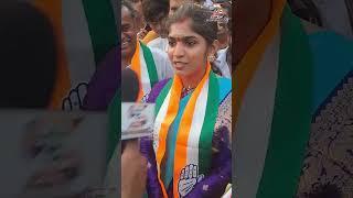 Congress Leader Yashaswini Reddy Huge Rally in Palakurthi | Errabelli Dayakar Rao Vs Jhansi Reddy