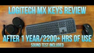 Logitech MX Keys Review | After 1 Year