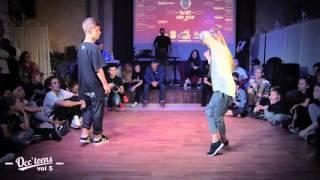 Куренной vs Lil Po | 1/4 | Hip-Hop PRO | ОСС'TEENS 2015