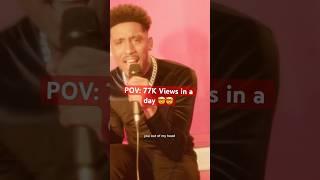 POV: 77K views in a day!! #liveperformance #love #popmusic #POV #la #independentartist #viral