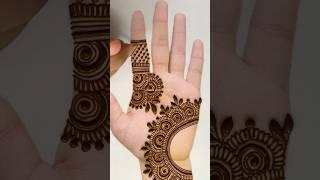 Easy mehndi design #mehndi #shorts #easymehndi #simplemehndidesign