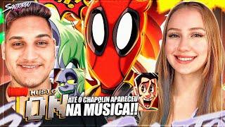 Lunáticos 3 | Beetlejuice, Deadpool e Takaba | Papyrus Da Batata - REACT EM CASAL