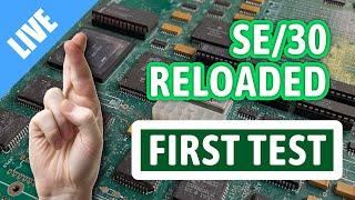 Macintosh SE/30 reloaded finishing touches and testing! [LIVE]