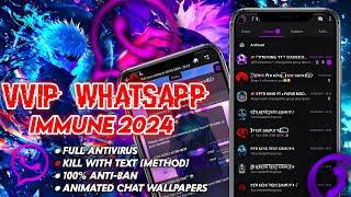 SAIUඅම්මෝහ් ඒක..MOD WHATSAPP IMMUNE  ANTIVIRUS × ANTIBAN2024 [] DOWNLOAD NOW‼️[]