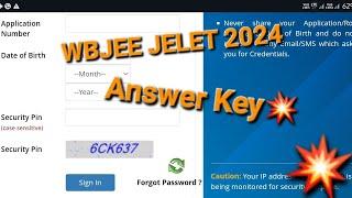 JELET 2024 Expected date of Answer key and Rank card|  JELET new notice published check description