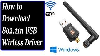 How to download 802.11n USB drivers 2021 | By RehmanChannel