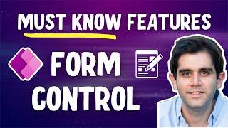 Form Control in Power Apps | Must know features & properties