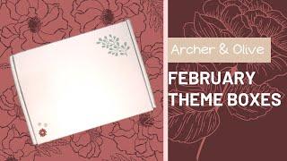 @ArcherandOlive February Themed Boxes ️