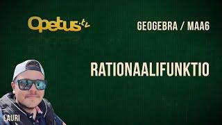 Rationaalifunktio (GeoGebra CAS)