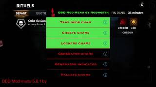 Deadbydaylight Mod menu 5.0.1