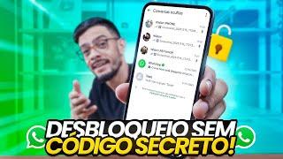 ESQUECEU o Código Secreto das CONVERSAS ocultas do WHATSAPP? RESOLVIDO!