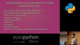 Abhishek Sharma - Pythonist view on Microservices & Containerization