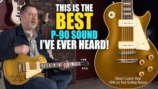 Our favorite Gibson Custom Shop guitar! (so far) 1956 Les Paul Gold Top Reissue